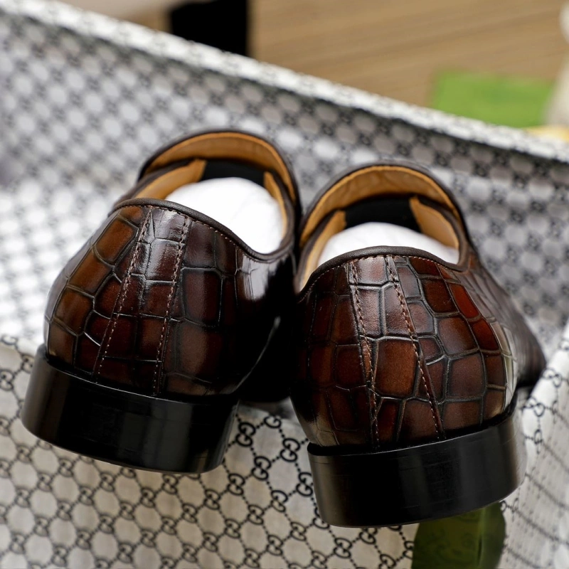 Modern Gxccx Leather Shoes 163007