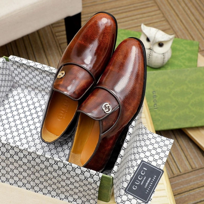 Timeless Gxccx Leather Shoes 163006