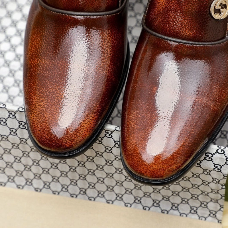 Timeless Gxccx Leather Shoes 163006