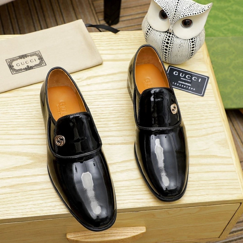 Stylish Gxccx Leather Shoes 163004