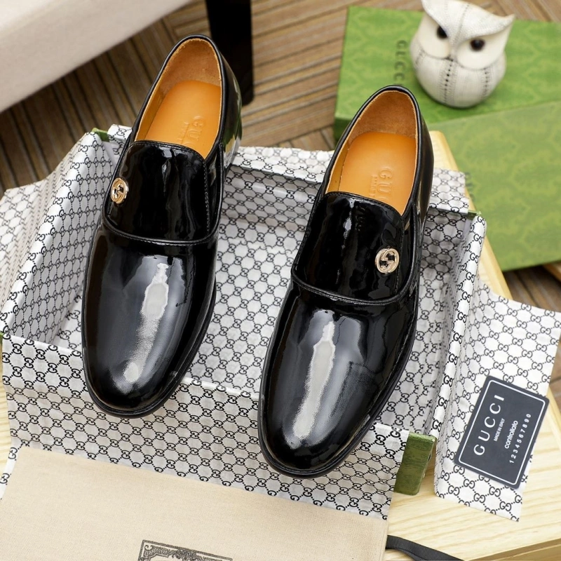 Stylish Gxccx Leather Shoes 163004