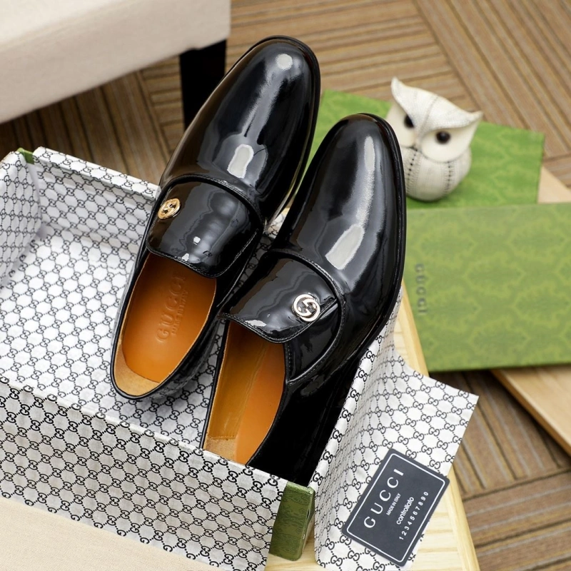 Stylish Gxccx Leather Shoes 163004