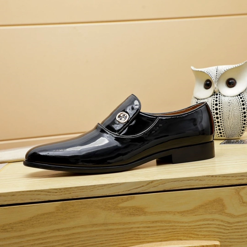 Stylish Gxccx Leather Shoes 163004