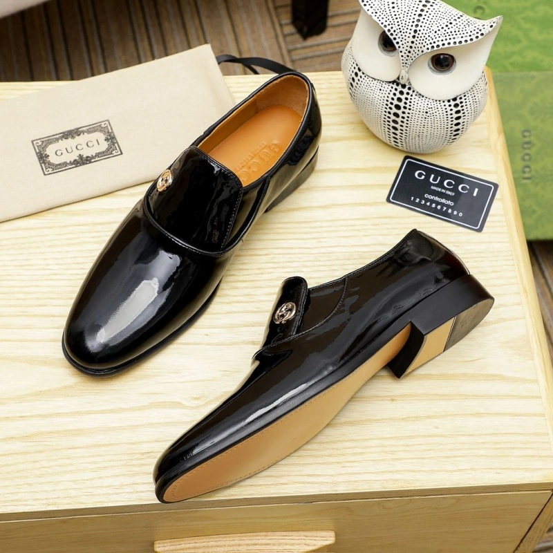 Stylish Gxccx Leather Shoes 163004