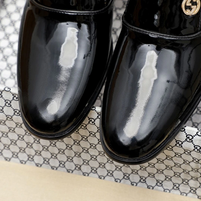 Stylish Gxccx Leather Shoes 163004