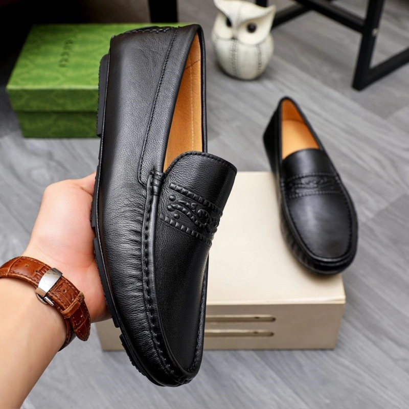 Gxccx Leather Shoes Trendy 162998