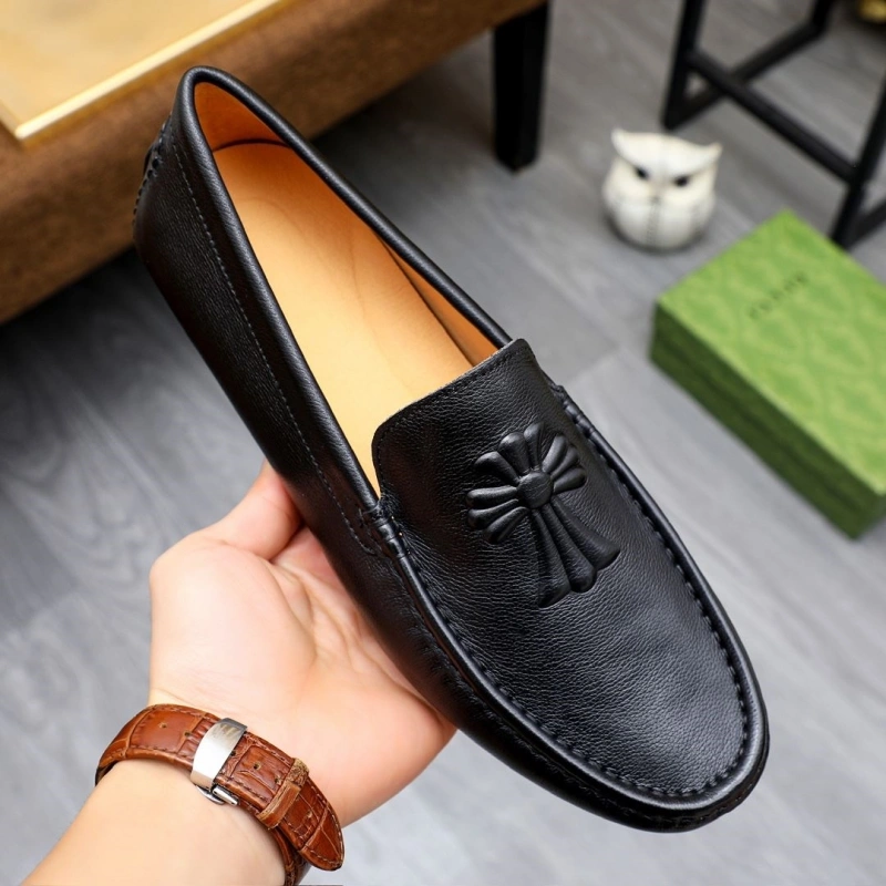 Trendsetting Gxccx Leather Shoes 162985