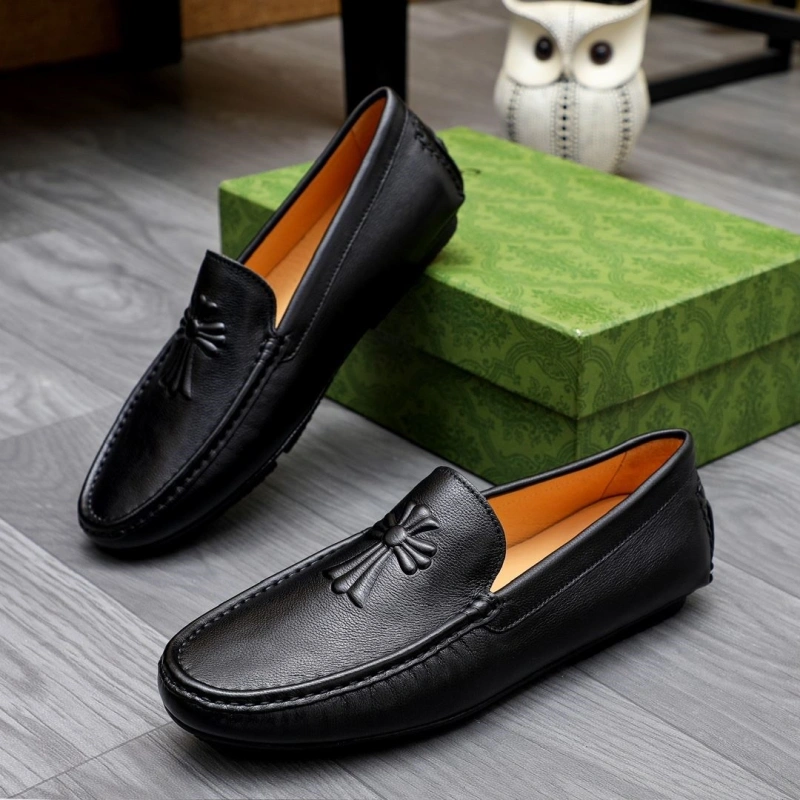 Trendsetting Gxccx Leather Shoes 162985