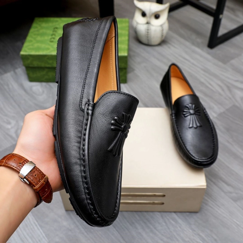 Trendsetting Gxccx Leather Shoes 162985