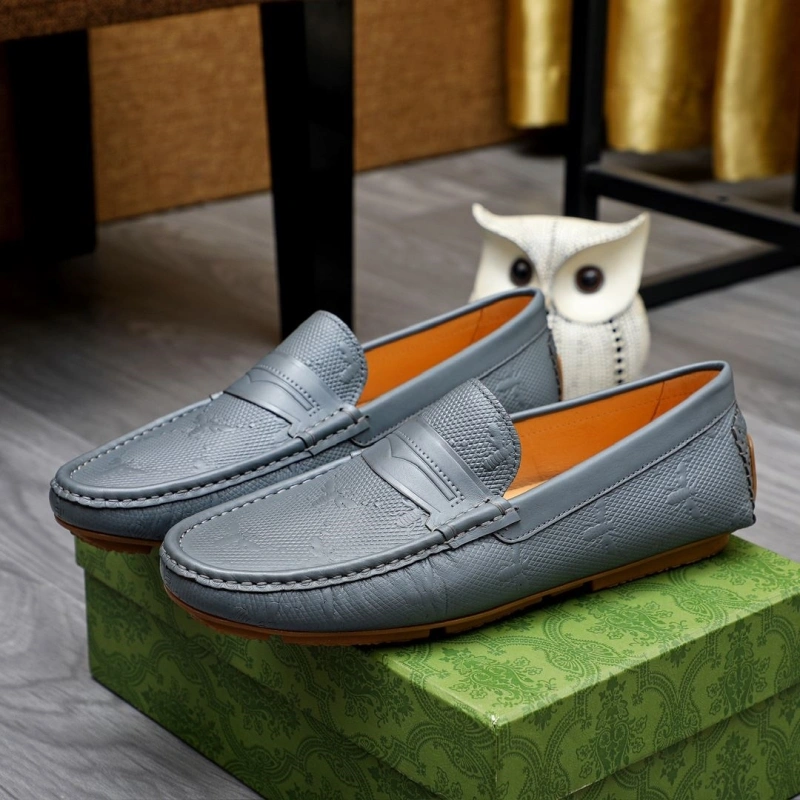 Elegant Gxccx Leather Shoes 162976