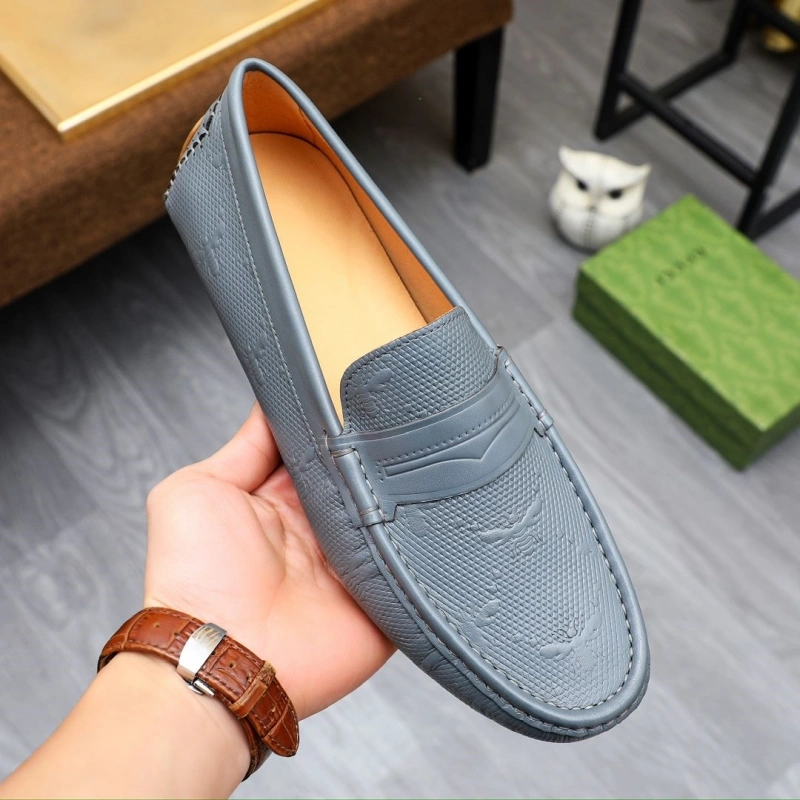 Elegant Gxccx Leather Shoes 162976