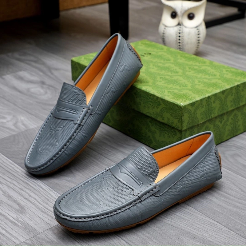 Elegant Gxccx Leather Shoes 162976