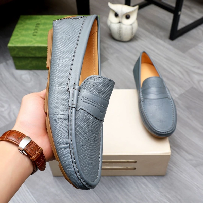 Elegant Gxccx Leather Shoes 162976