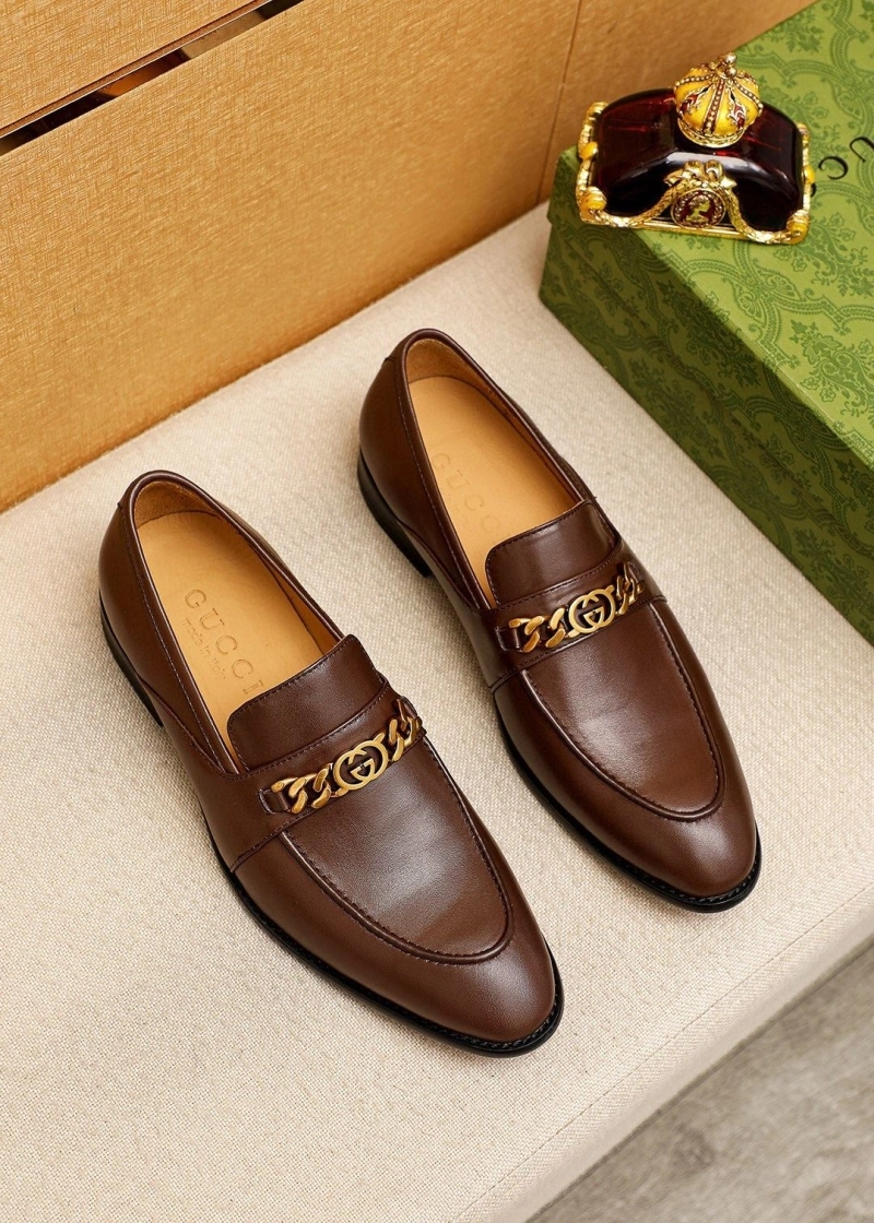 Trendsetting Gxccx Leather Shoes 162978