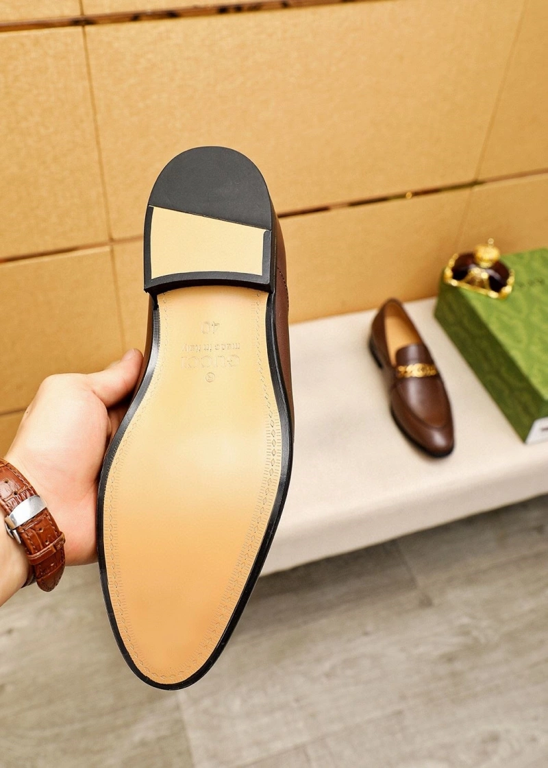 Trendsetting Gxccx Leather Shoes 162978
