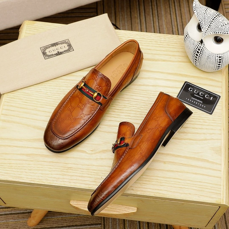 Gxccx Leather Shoes Bright 162965