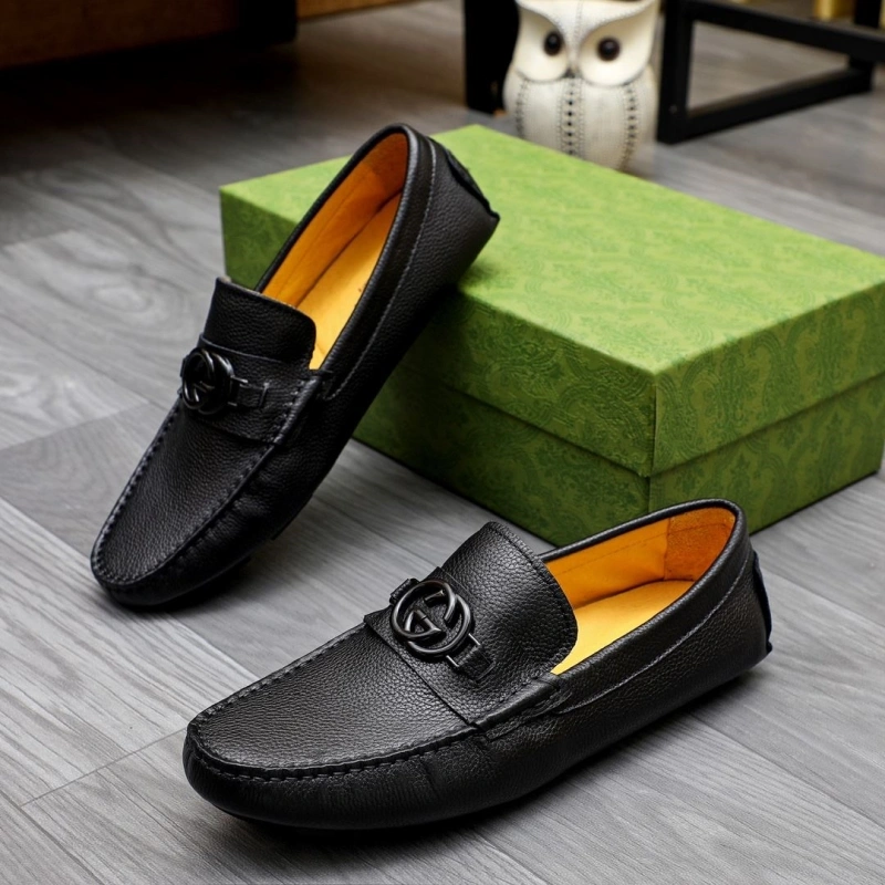 Elegant Gxccx Leather Shoes 162941