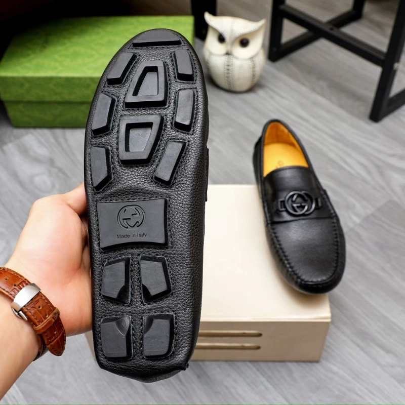 Elegant Gxccx Leather Shoes 162941