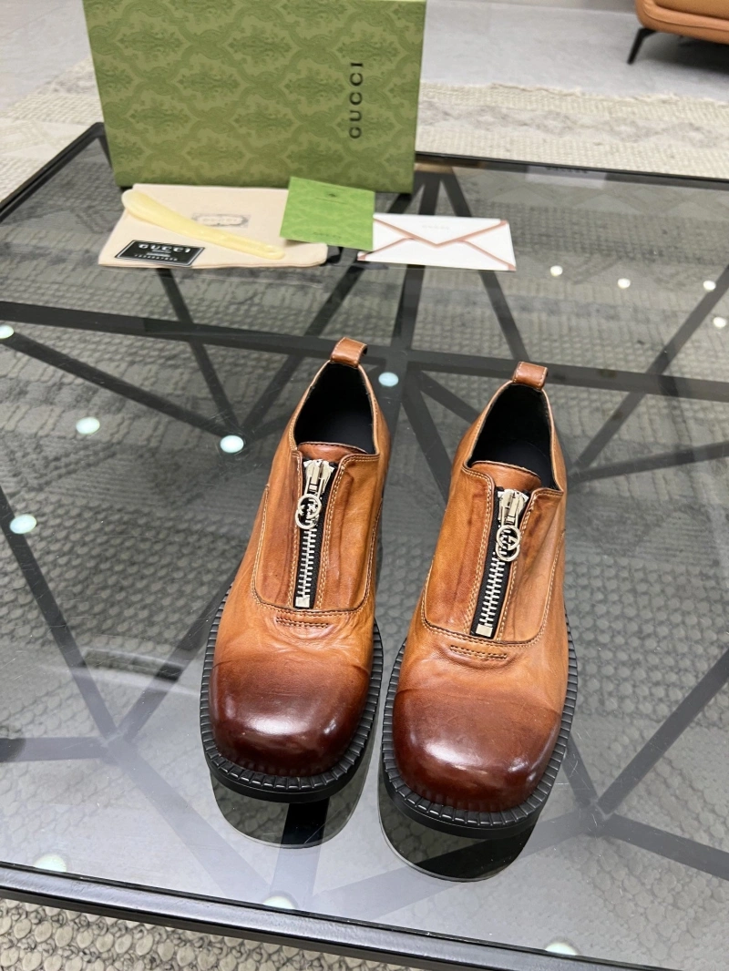 Gxccx Leather Shoes Flexible 162920