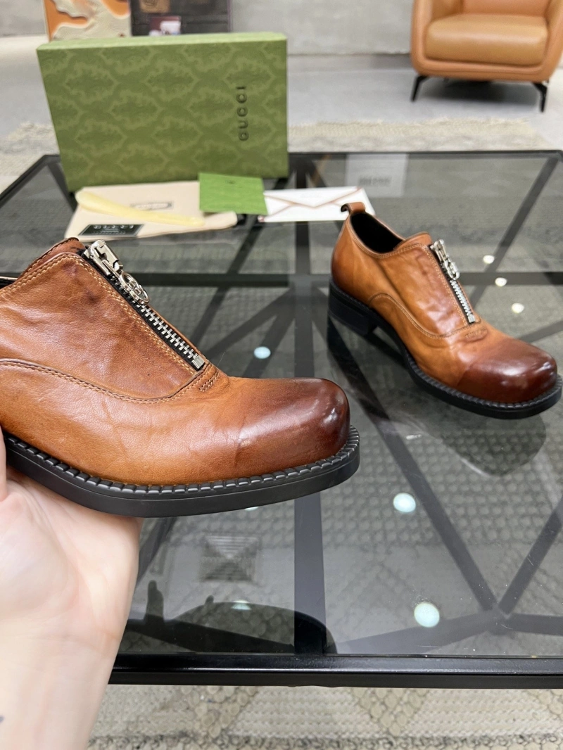 Gxccx Leather Shoes Flexible 162920