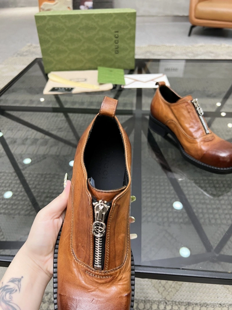 Gxccx Leather Shoes Flexible 162920