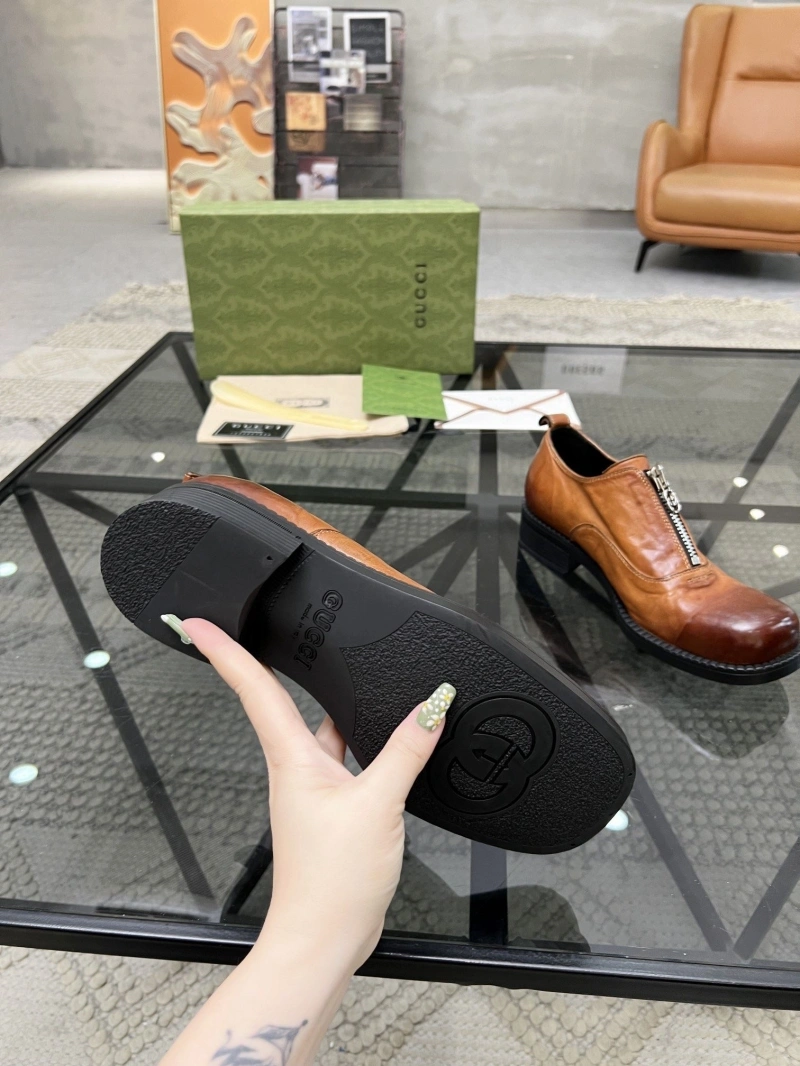 Gxccx Leather Shoes Flexible 162920