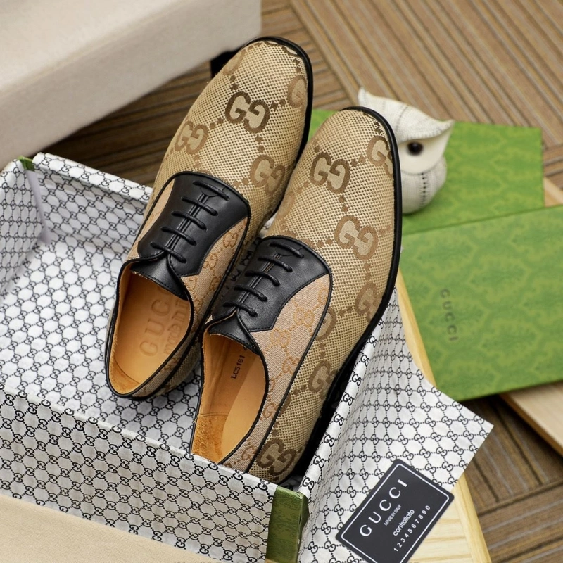 Soft Gxccx Leather Shoes 162923