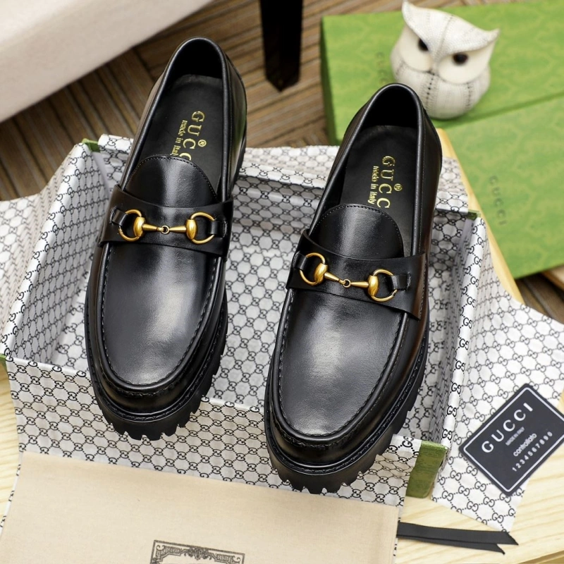 Practical Gxccx Leather Shoes 162915