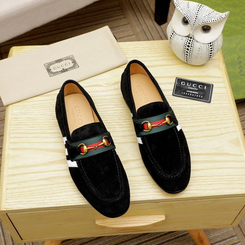 Gxccx Leather Shoes Breathable 162905