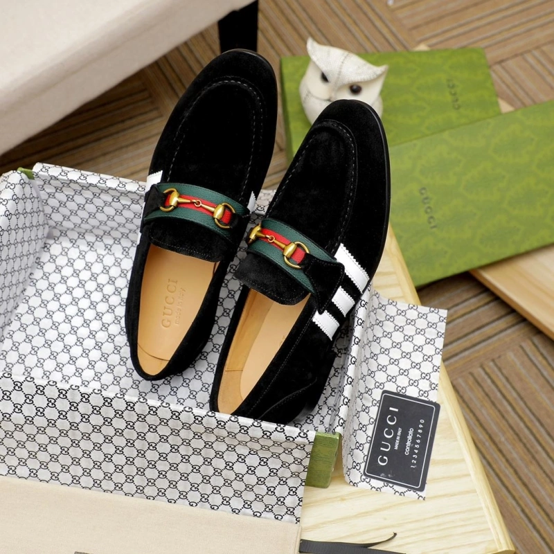 Gxccx Leather Shoes Breathable 162905