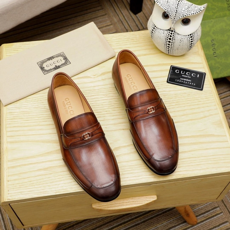 Refined Gxccx Leather Shoes 162908