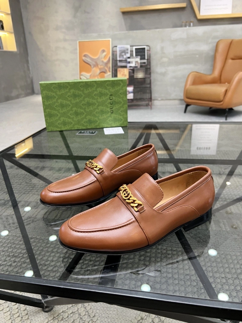 Trendsetting Gxccx Leather Shoes 162895