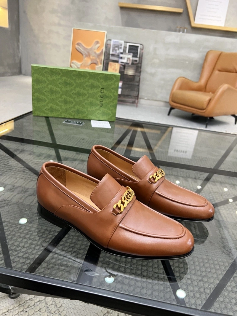 Trendsetting Gxccx Leather Shoes 162895