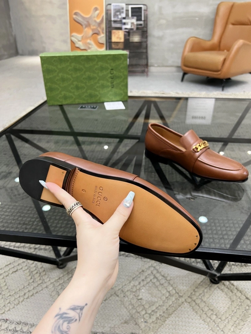 Trendsetting Gxccx Leather Shoes 162895
