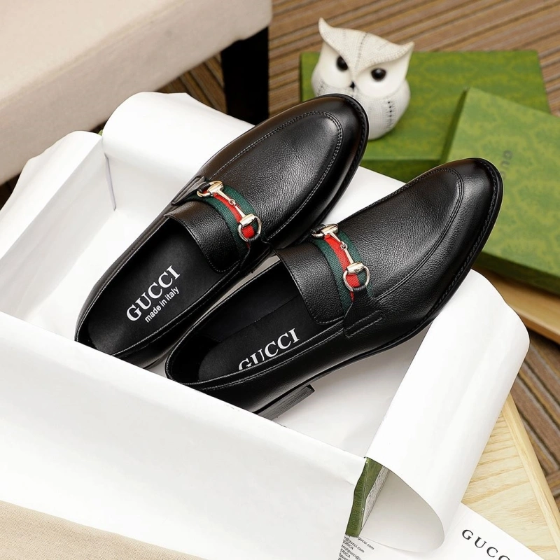 Elegant Gxccx Leather Shoes 162893