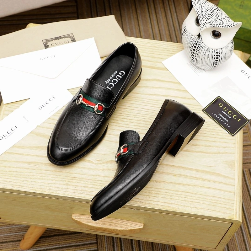 Elegant Gxccx Leather Shoes 162893