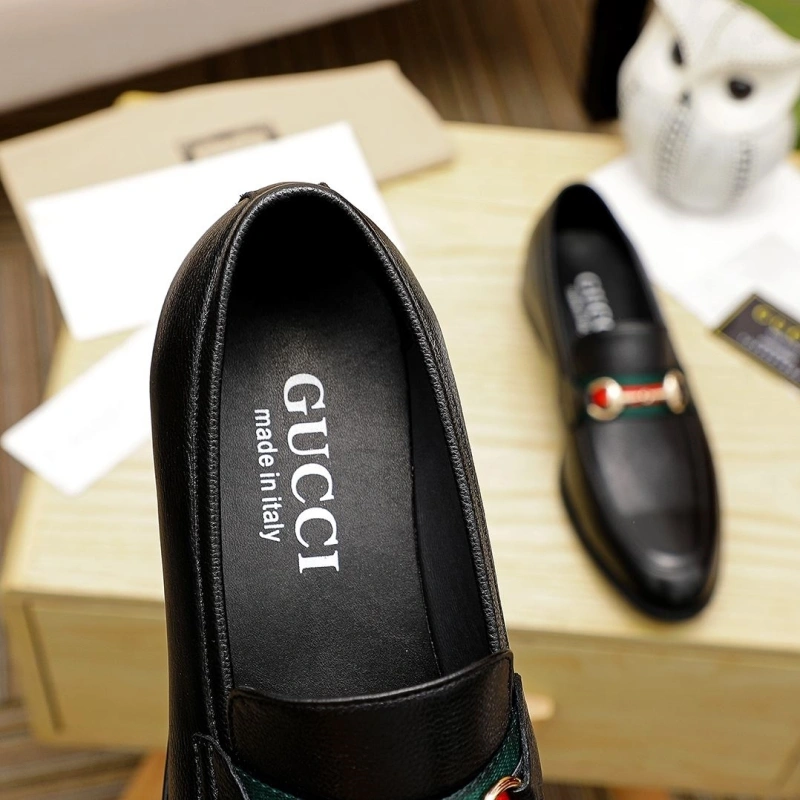 Elegant Gxccx Leather Shoes 162893