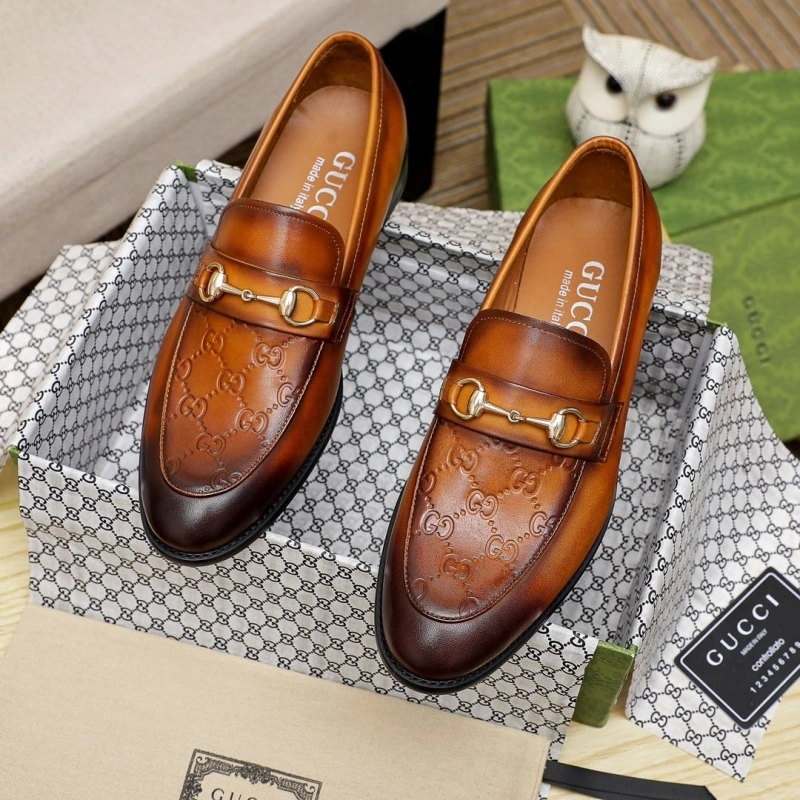 Classic Gxccx Leather Shoes 162886