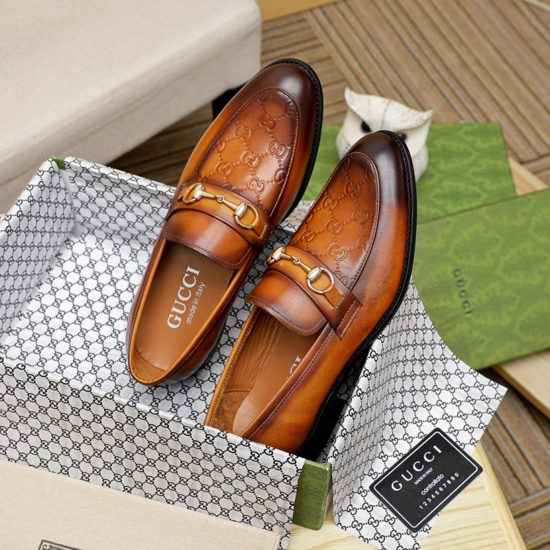 Classic Gxccx Leather Shoes 162886