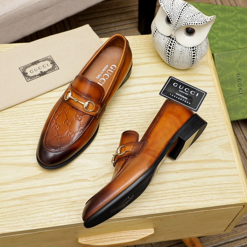 Classic Gxccx Leather Shoes 162886
