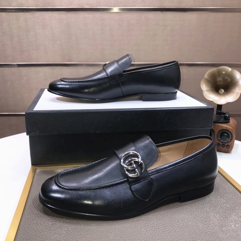 Fashionable Gxccx Leather Shoes 162882