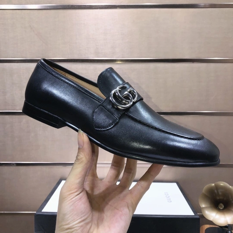 Fashionable Gxccx Leather Shoes 162882