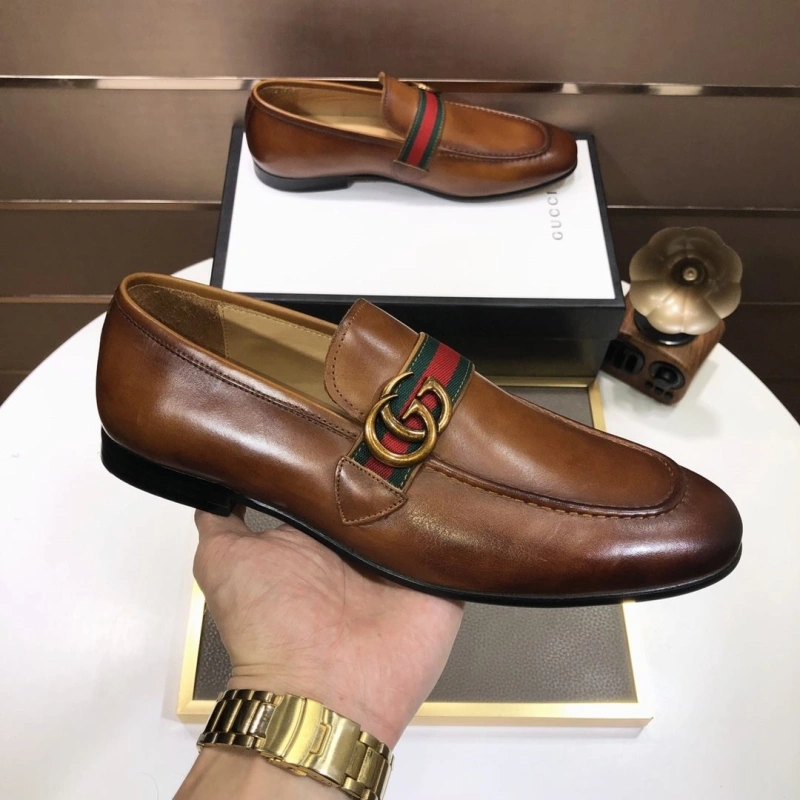 Stylish Gxccx Leather Shoes 162880