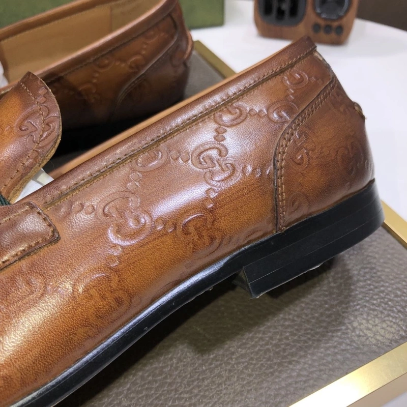 Gxccx Leather Shoes Versatile 162877