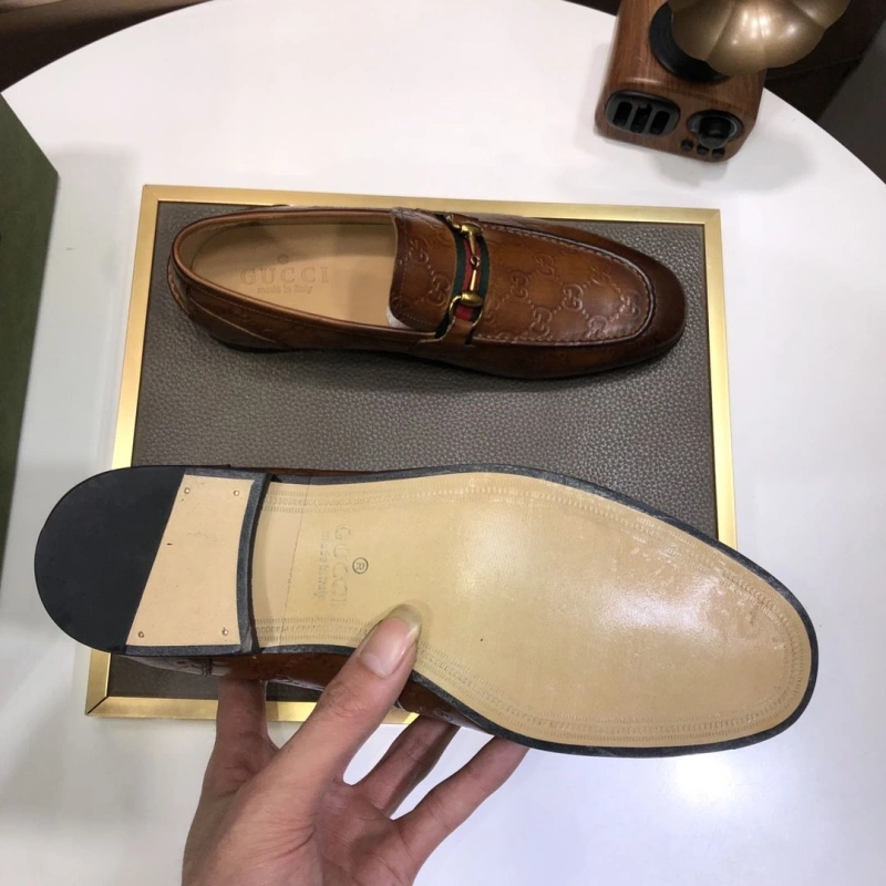 Gxccx Leather Shoes Versatile 162877