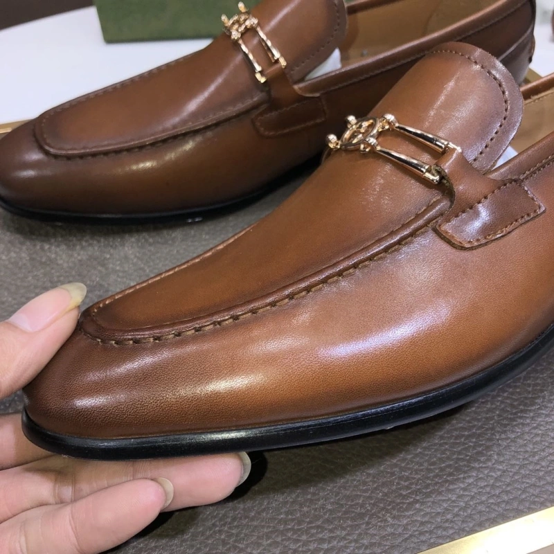 Gxccx Leather Shoes Flexible 162876