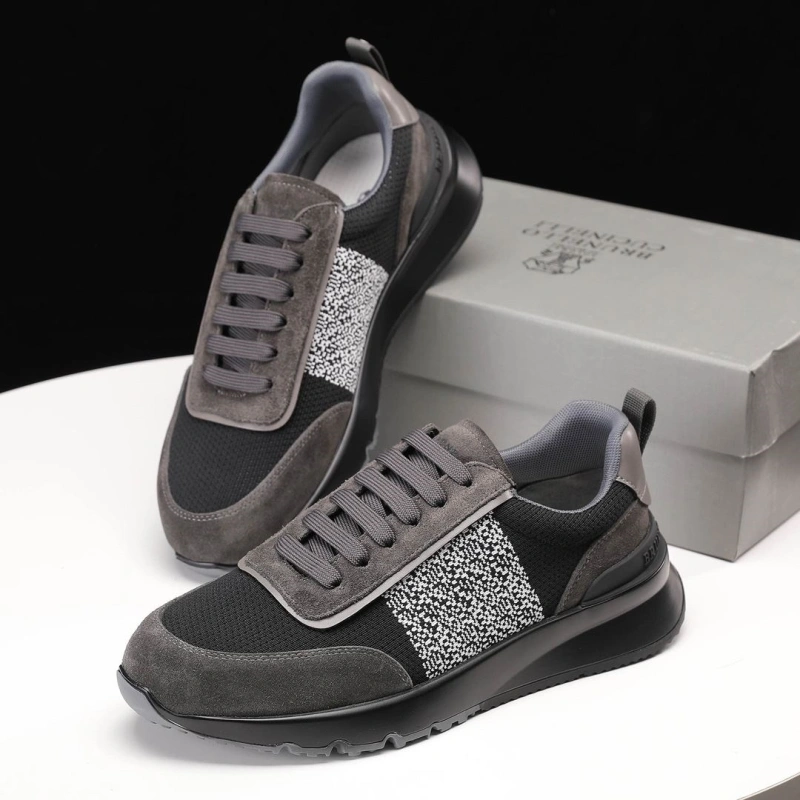 Stylish Brxnxllo Cxcxnelli Sneakers 114015