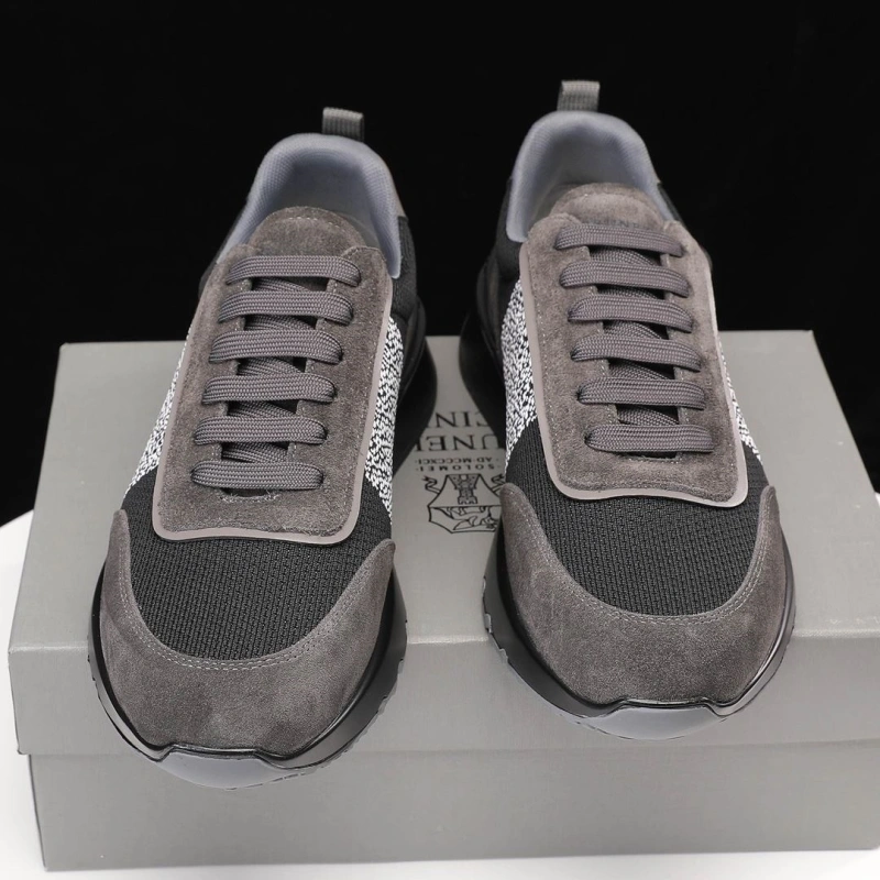 Stylish Brxnxllo Cxcxnelli Sneakers 114015