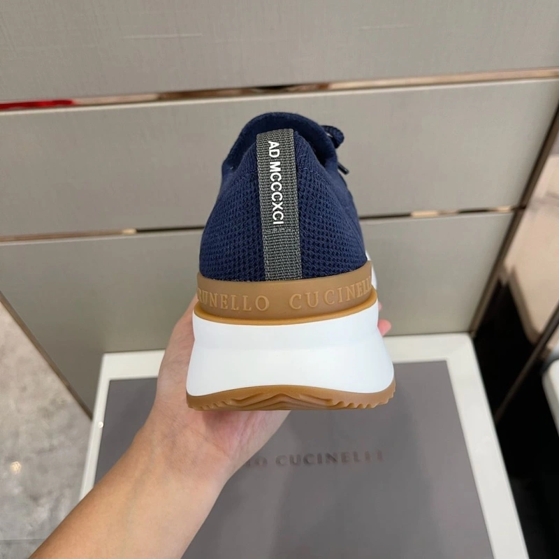 Cozy Brxnxllo Cxcxnelli Sneakers 114006