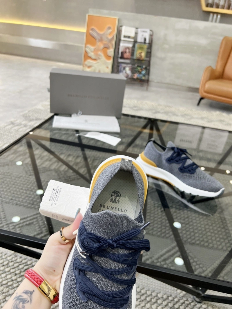 Flexible Brxnxllo Cxcxnelli Sneakers 114012